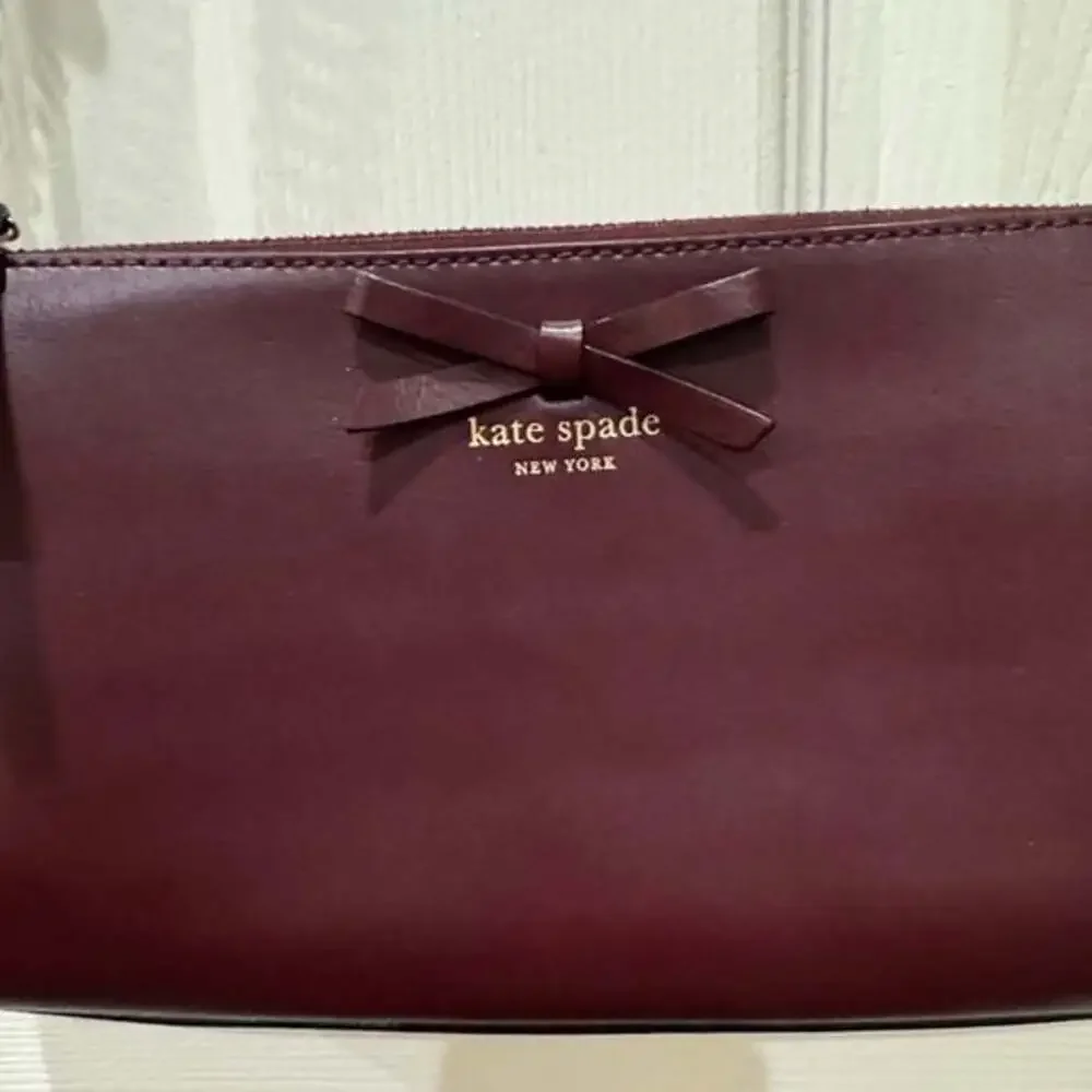 Kate Spade Sawyer Street Declan Burgandy Crossbody